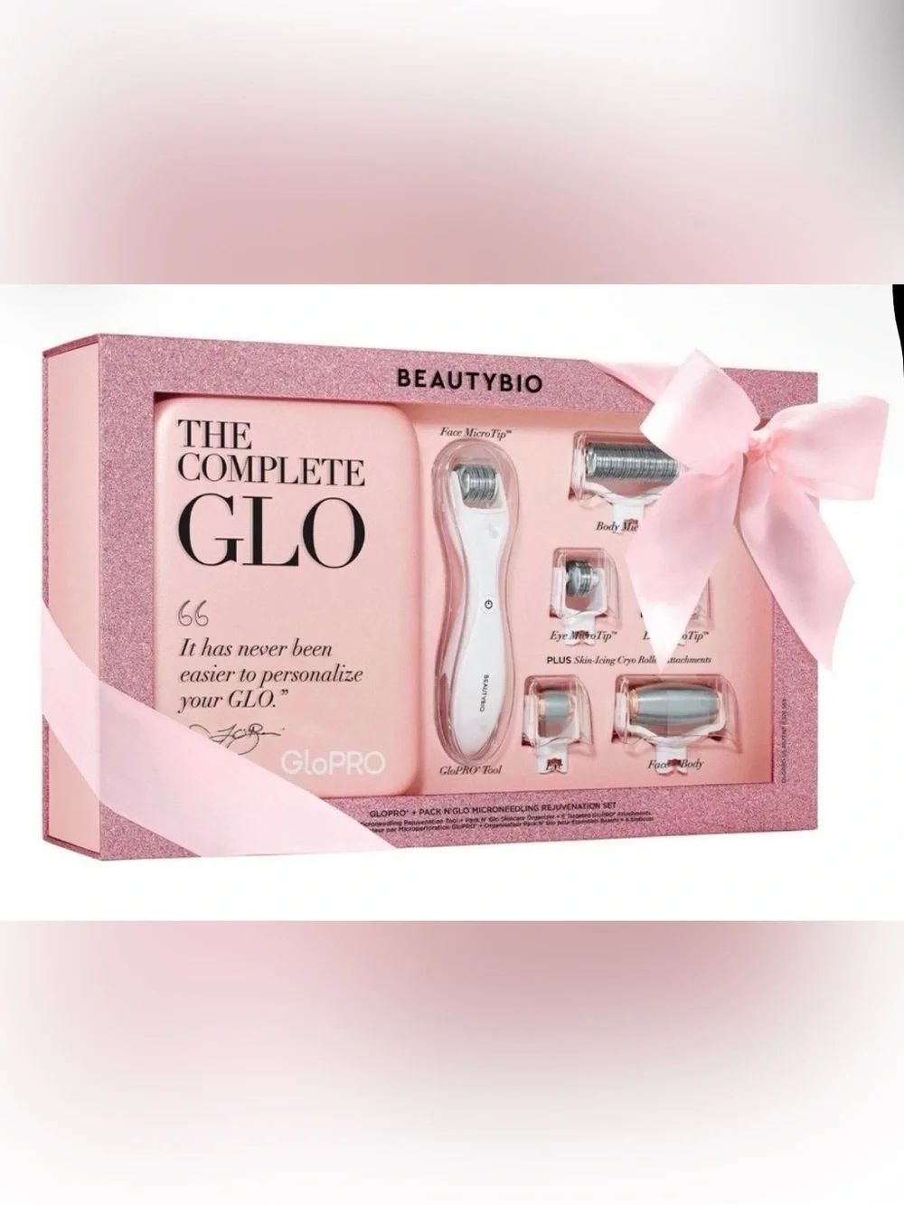 BeautyBio GloPRO Complete Glo Microneedling Rejuvenation Set NIB Retails $465